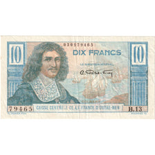 Frans Equatoriaal Afrika, 10 Francs, Undated (1947), KM:21, TTB