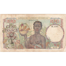 French West Africa, 100 Francs, 1946, 1946-09-02, KM:40, EF(40-45)
