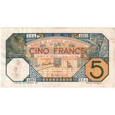 French West Africa, 5 Francs, 1932, 1932-09-01, KM:5Be, VF(20-25)