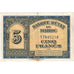 Morocco, 5 Francs, 1943, 1943-08-01, KM:24, VF(30-35)