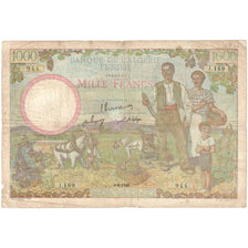Tunisia, 1000 Francs, 1946, 1946-09-04, KM:26, F(12-15)