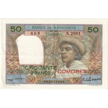 Komory, 50 Francs, Undated (1963), KM:2b, UNC(60-62)