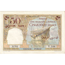French Somaliland, 50 Francs, Undated (1952), KM:25, UNC(60-62)