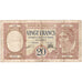 New Caledonia, 20 Francs, Undated (1929), KM:37a, VG(8-10)
