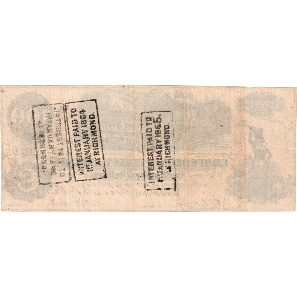 United States, 100 Dollars, 1862, KM:44, EF(40-45)