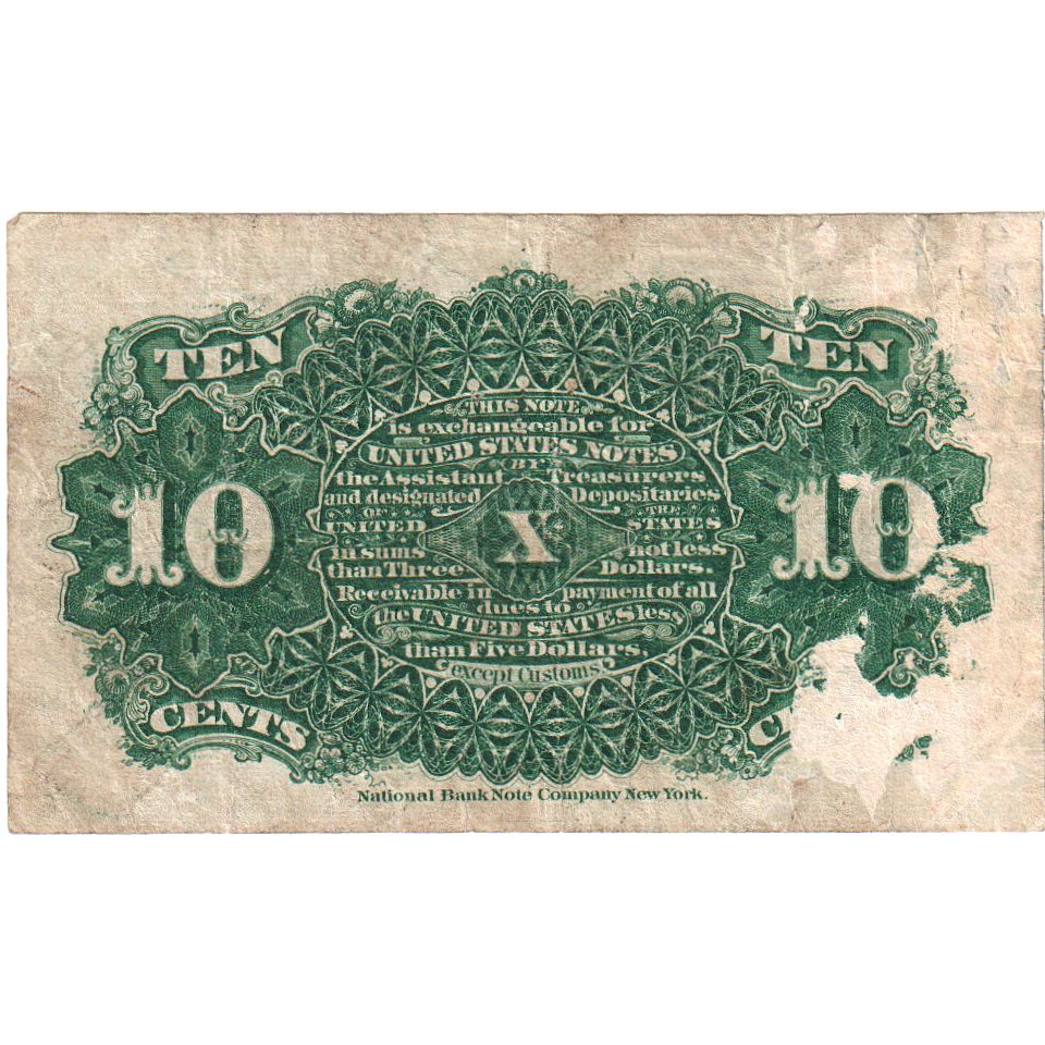 Vereinigte Staaten, 10 Cents, 1863, S