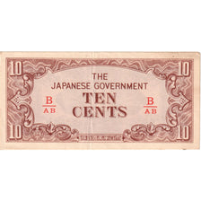Burma, 10 Cents, 1942, KM:11b, EF(40-45)