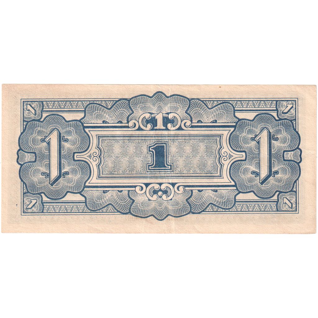 MALAYA, 1 Dollar, 1942, KM:M5c, AU(50-53)