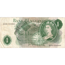 Great Britain, 1 Pound, 1970-1978, KM:374g, VF(20-25)
