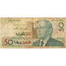 Morocco, 50 Dirhams, Undated (1987), KM:64c, VG(8-10)