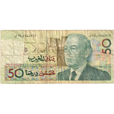 50 Dirhams, Undated (1987), Marruecos, KM:64c, BC
