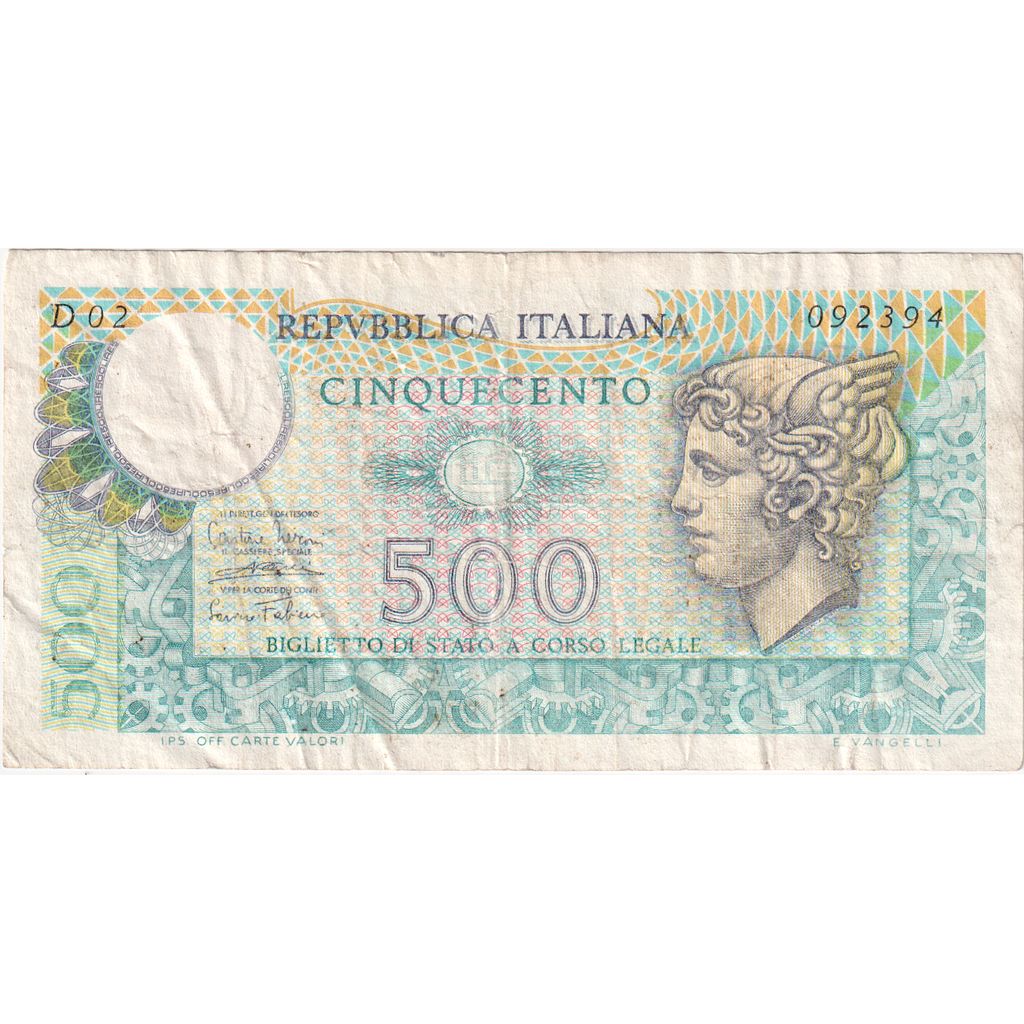 Italien, 500 Lire, 1974, 1974-02-14, KM:94, SS