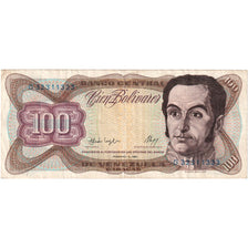 Banknote, Venezuela, 100 Bolivares, 1987, 1987-02-03, KM:66a, EF(40-45)