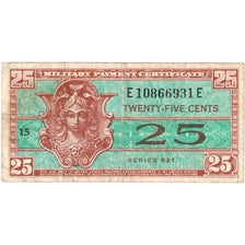 United States, 25 Cents, KM:M31a, EF(40-45)