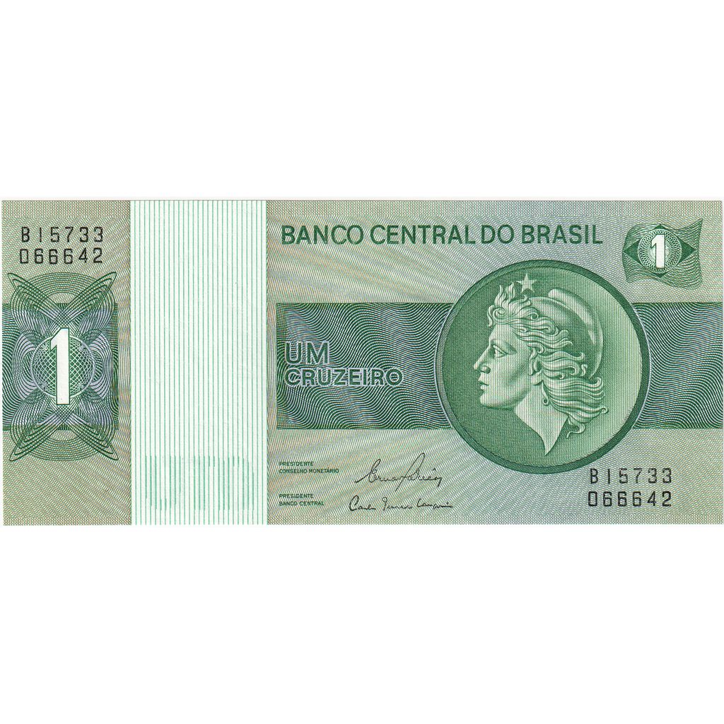 Brasilien, 1 Cruzeiro, Undated (1980), KM:191Ac, UNZ