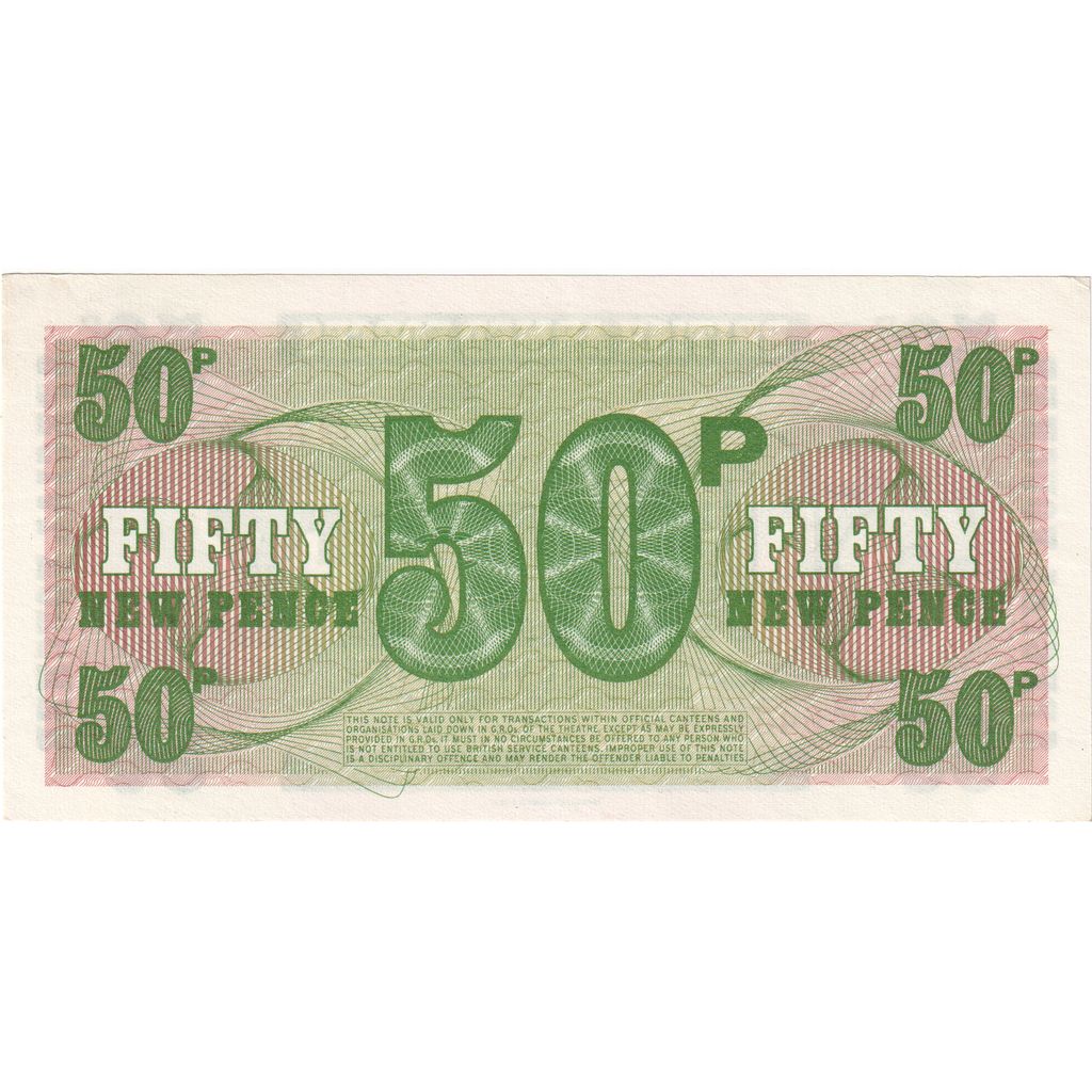Gran Bretaña, 50 New Pence, UNC