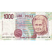 Banconote, Italia, 1000 Lire, 1990, KM:114a, SPL-
