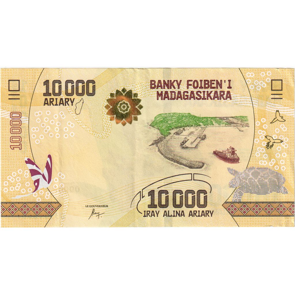 Madagascar, 10,000 Ariary, TTB