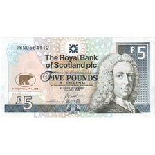 Scotland, 5 Pounds, 2005-07-14, UNC(65-70)