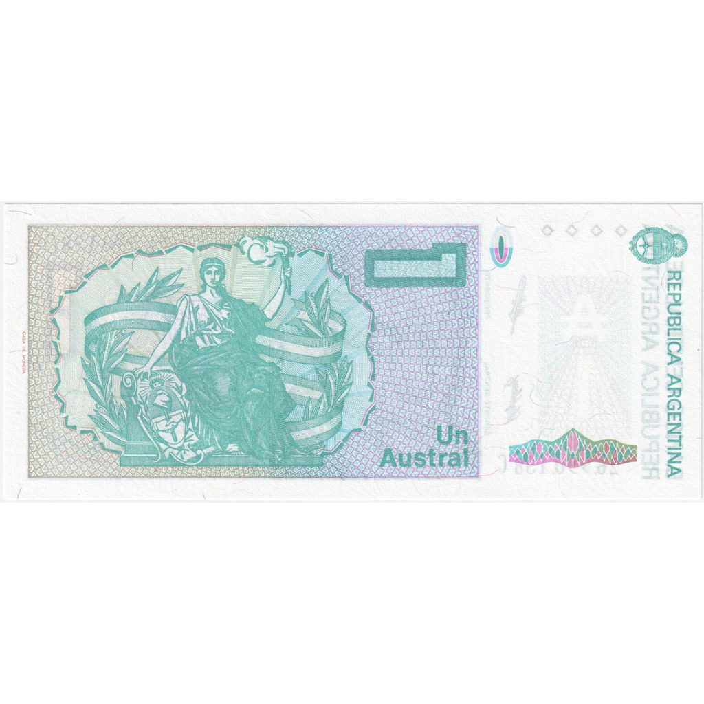 Argentina, 1 Austral, FDS