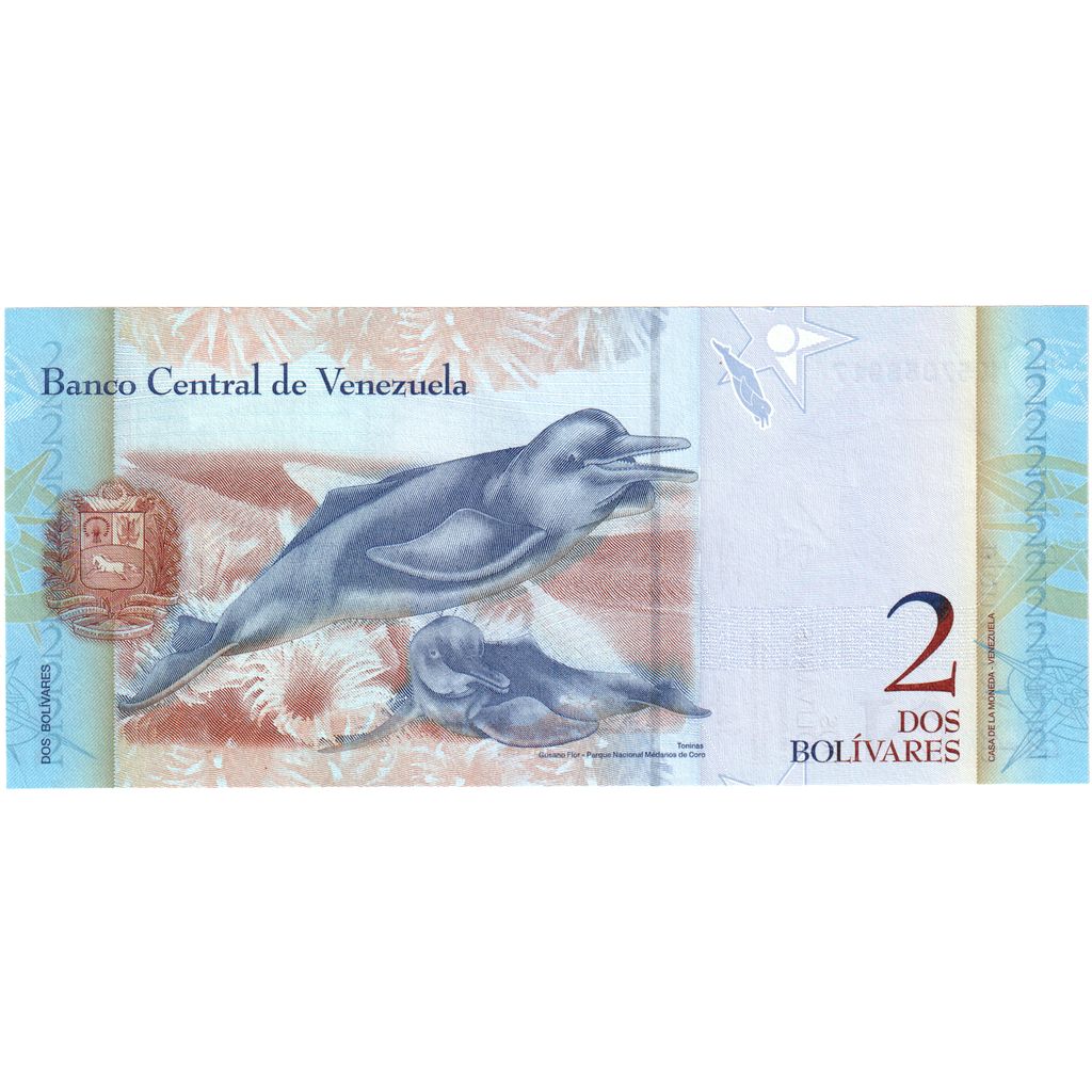 Venezuela, 2 Bolivares, 2012-01-31, FDS