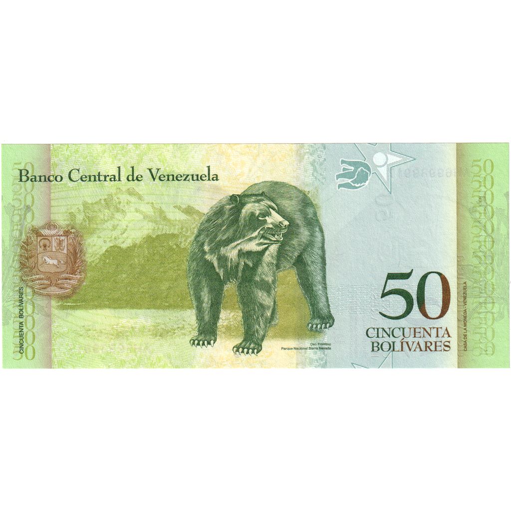 Venezuela, 50 Bolivares, 2015-06-23, FDS