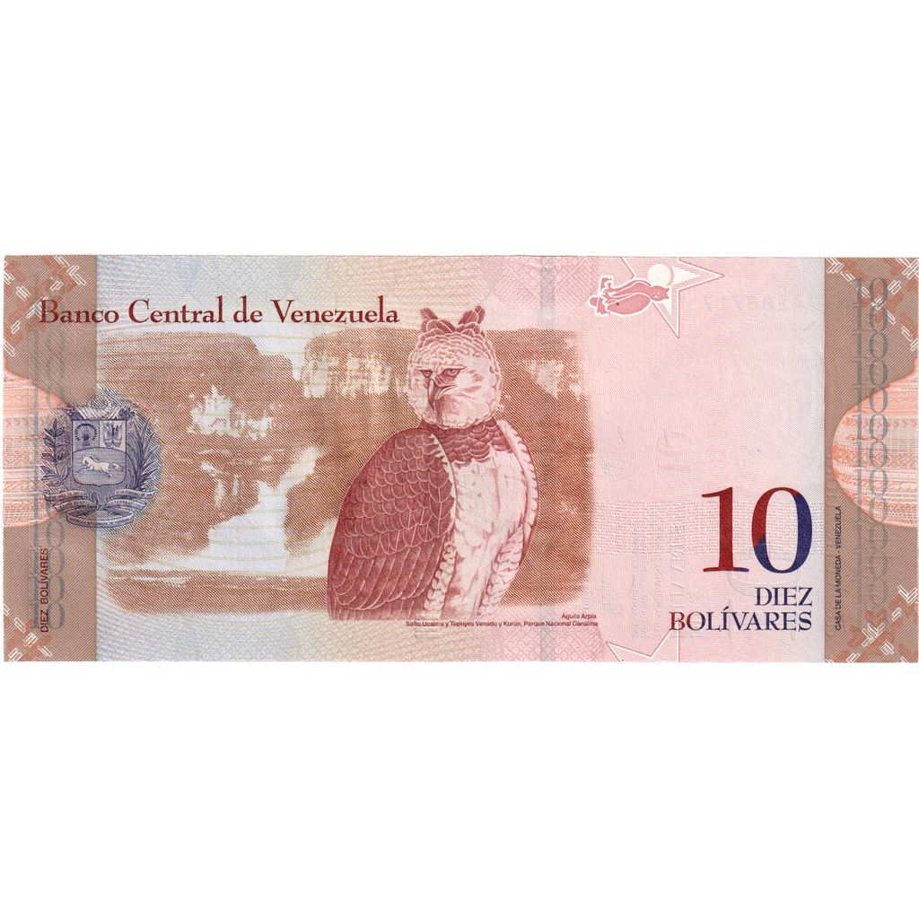 Venezuela, 10 Bolívares, 2009-09-03, SPL