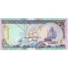 Maldives, 5 Rufiyaa, 2000, UNC(65-70)