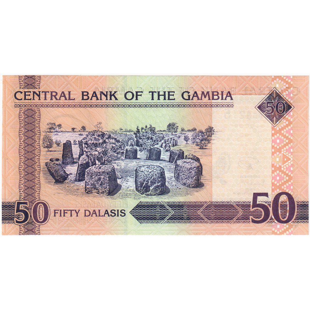 Gambia, 50 Dalasis, UNC