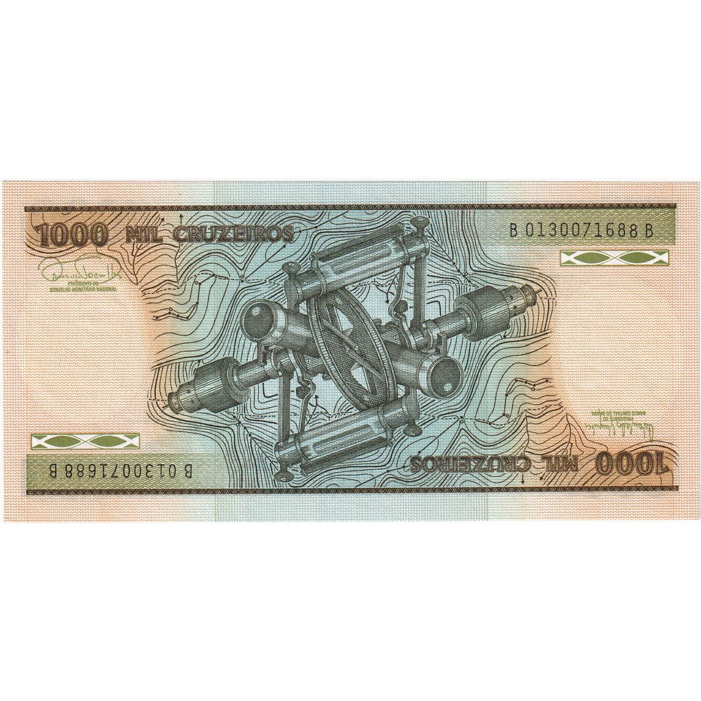 Brasilien, 1000 Cruzeiros, UNZ
