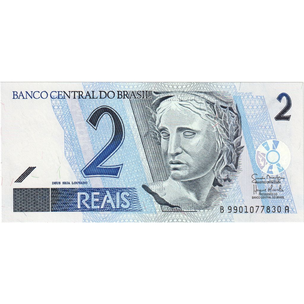 Brasilien, 2 Reais, UNZ