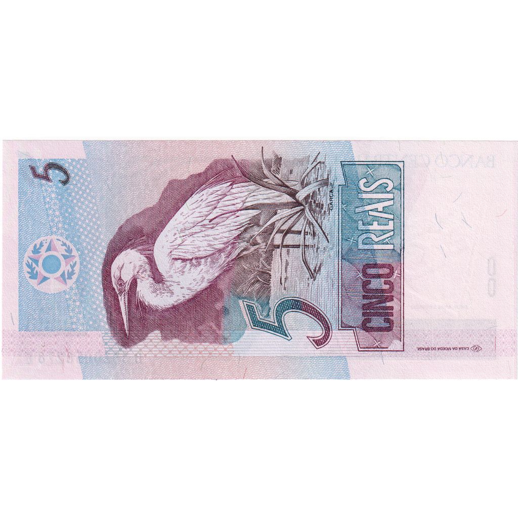 Brasil, 5 Reais, UNC(65-70)