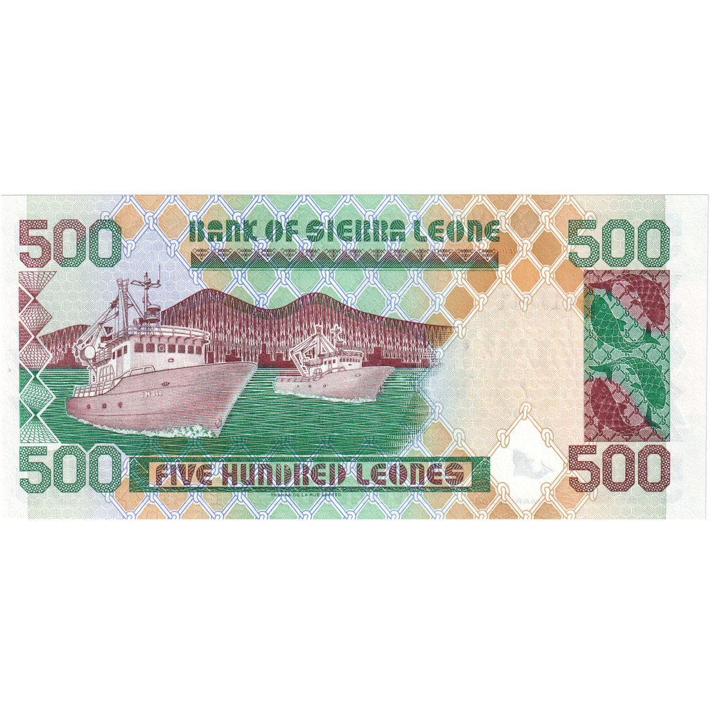 Sierra Leona, 500 Leones, 2003-03-01, UNC