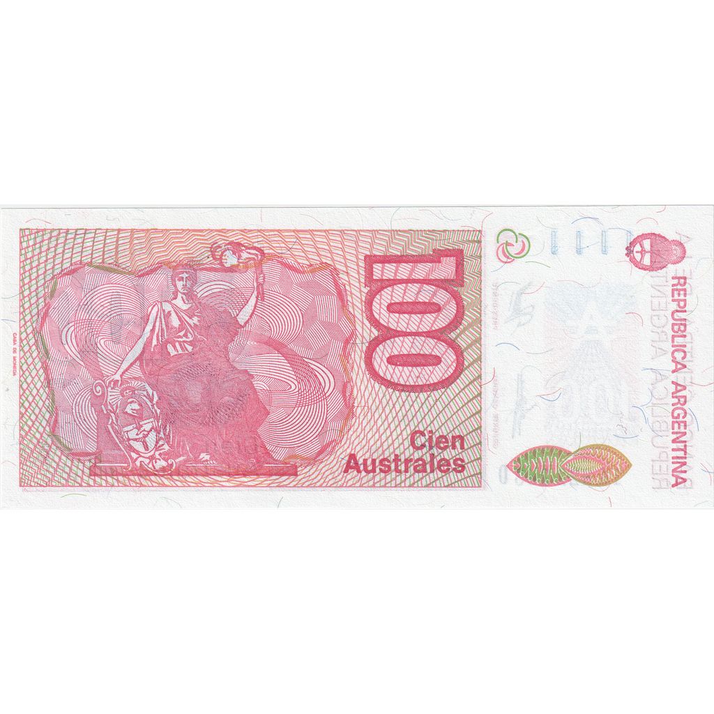 Argentina, 100 Australes, UNC(65-70)