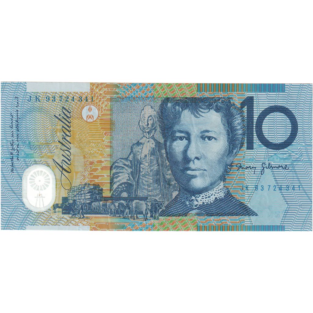 Australia, 10 Dollars, EF(40-45)