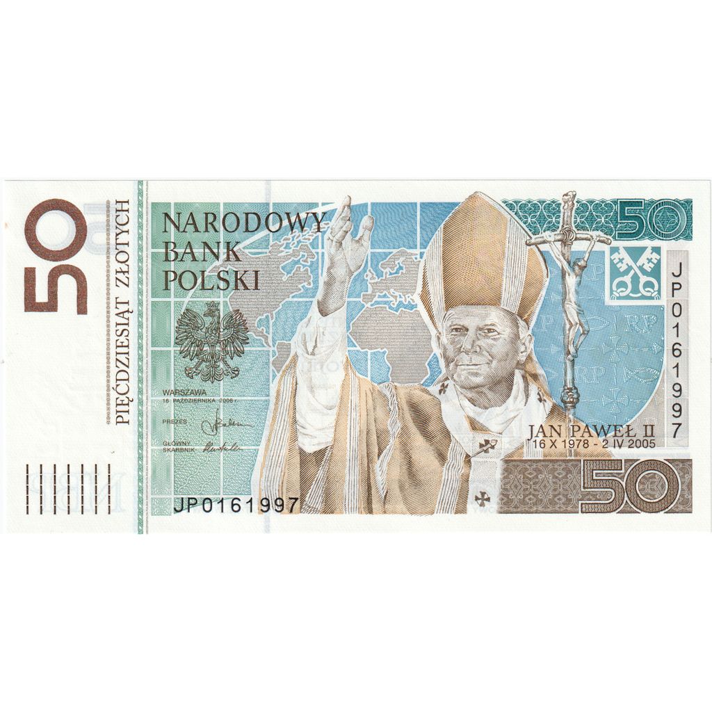 Polonia, 50 Zlotych, 2006, UNC