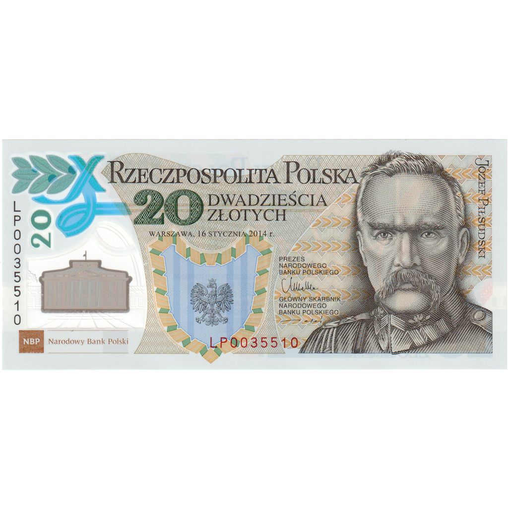Polonia, 20 Zlotych, 2014-01-16, UNC