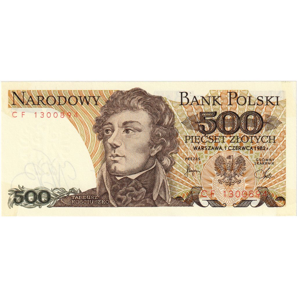 Polonia, 500 Zlotych, 1982-06-01, SC