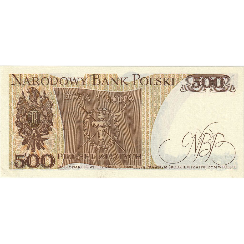 Polonia, 500 Zlotych, 1982-06-01, SC