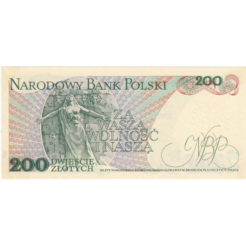 Polonia, 200 Zlotych, 1988-12-01, SC