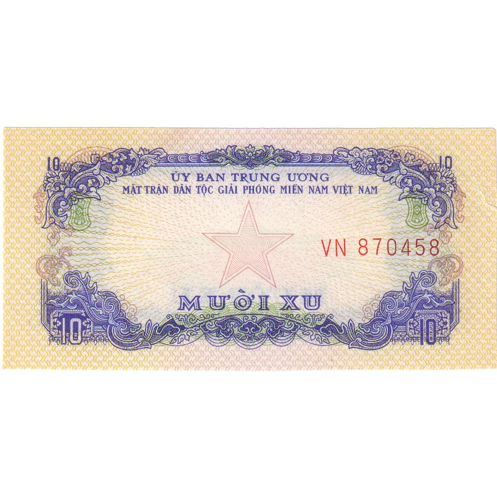 Vietnam del Sur, 10 Xu, UNC