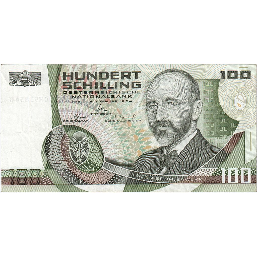 Austria, 100 Schilling, 1984-01-02, EBC