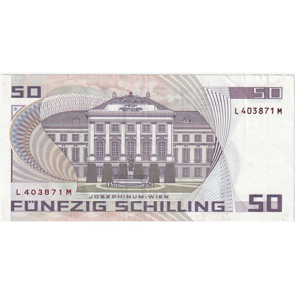 Autriche, 50 Schilling, 1986-01-02, TTB+