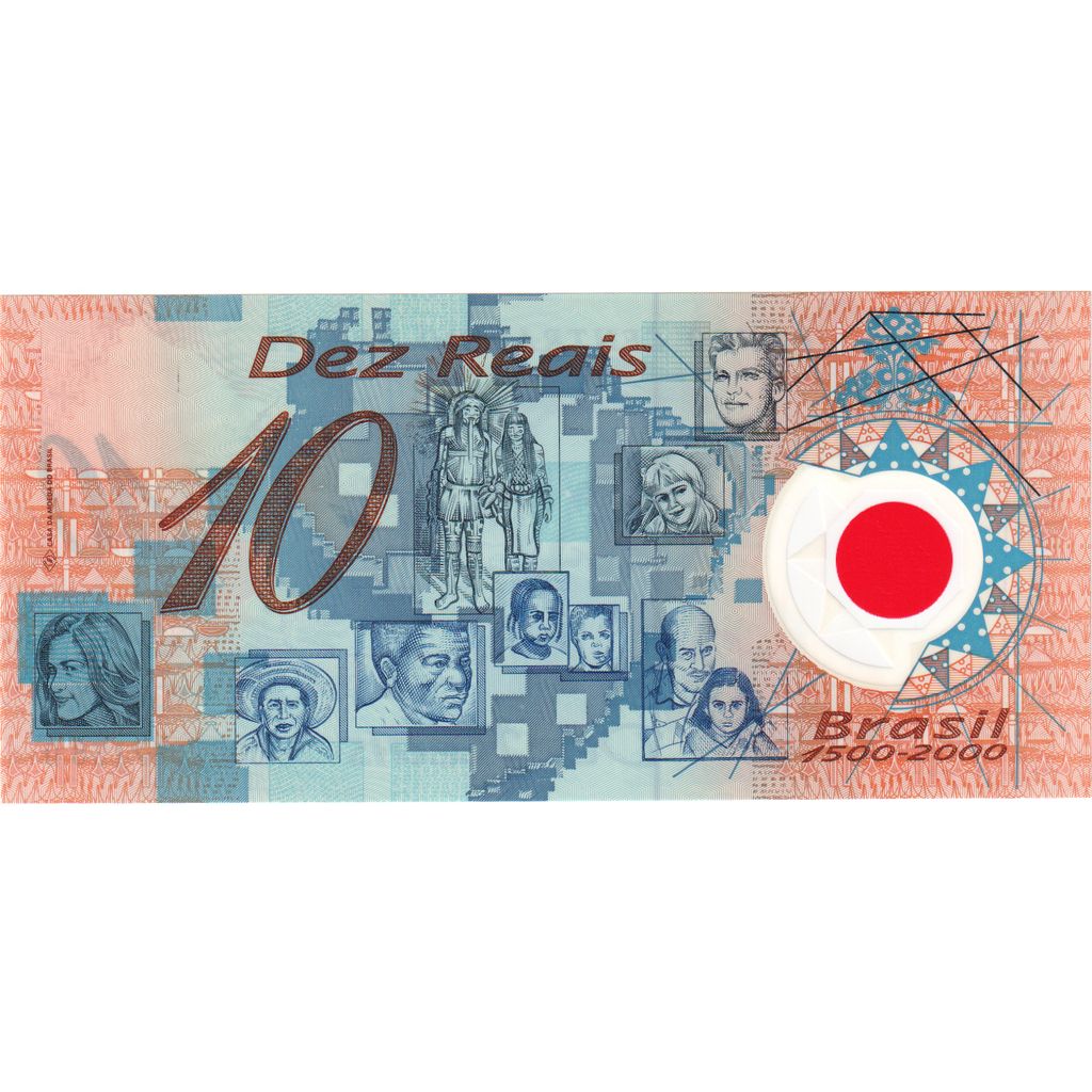 Brasil, 10 Reais, UNC