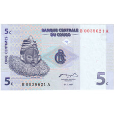 Congo Democratic Republic, 5 Centimes, 1997-11-01, UNC(65-70)