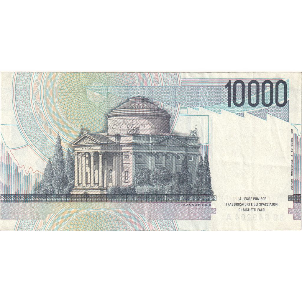 Italia, 10,000 Lire, BB