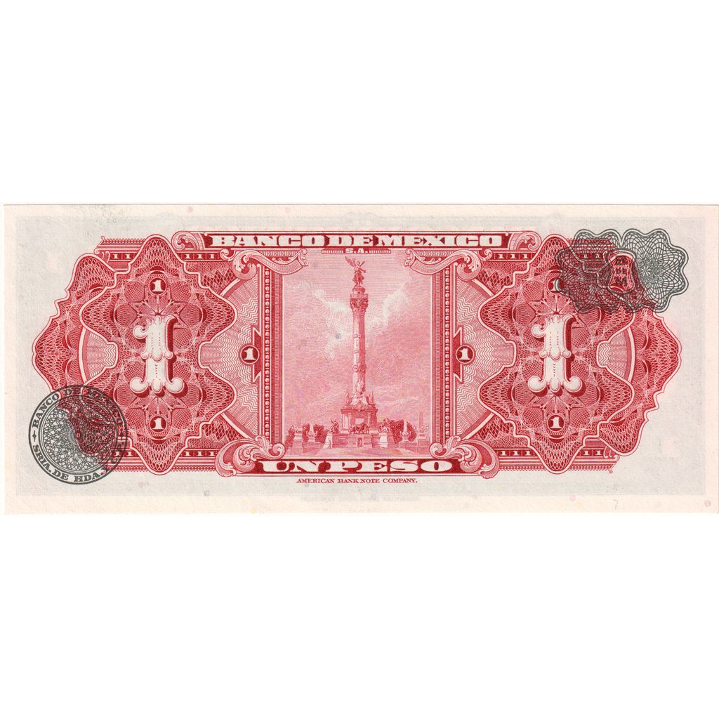 Mexico, 1 Peso, 1967-05-10, UNC(65-70)