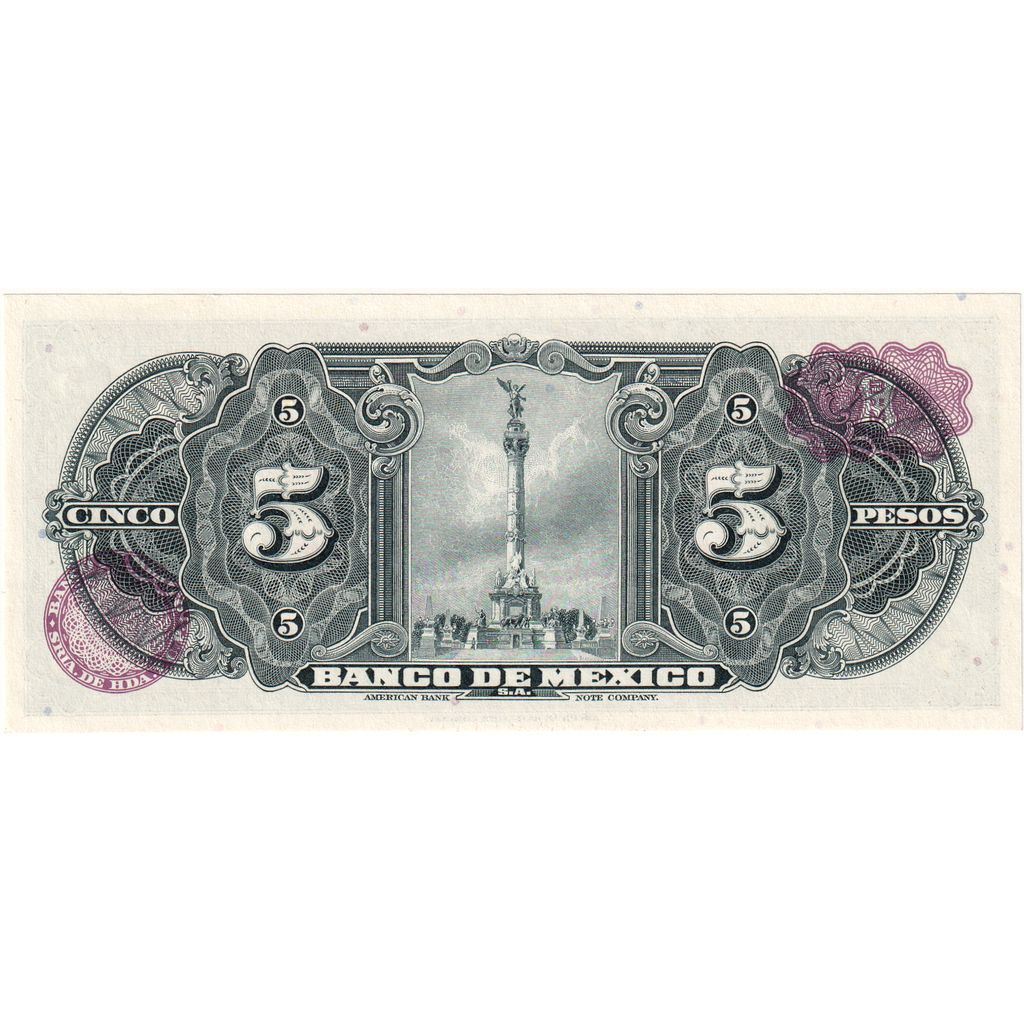 Mexico, 5 Pesos, 1963-04-24, NIEUW