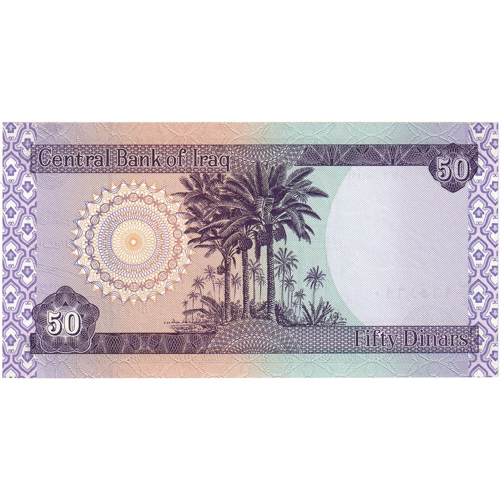 Iraq, 50 Dinars, FDS