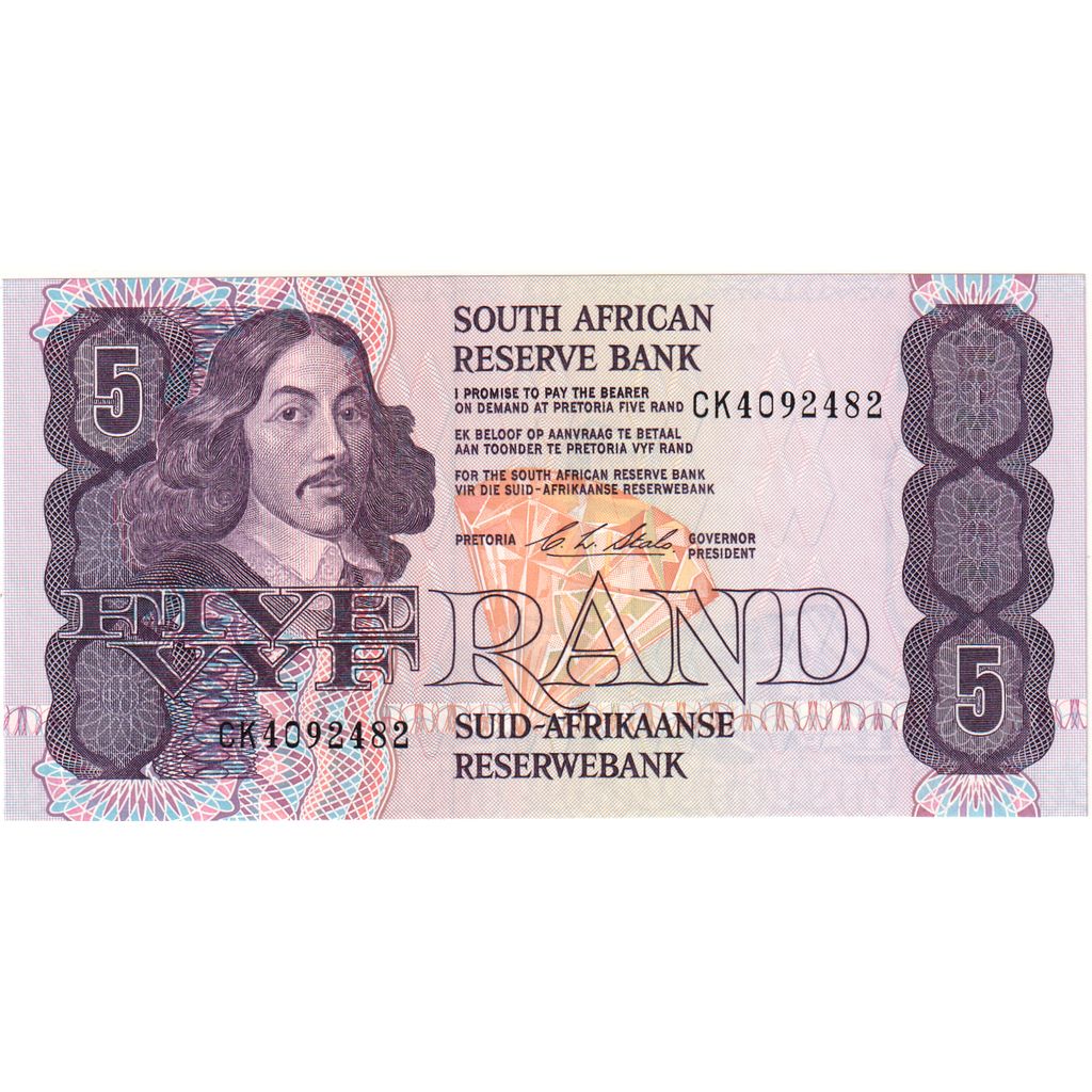 South Africa, 5 Rand, UNC(65-70)